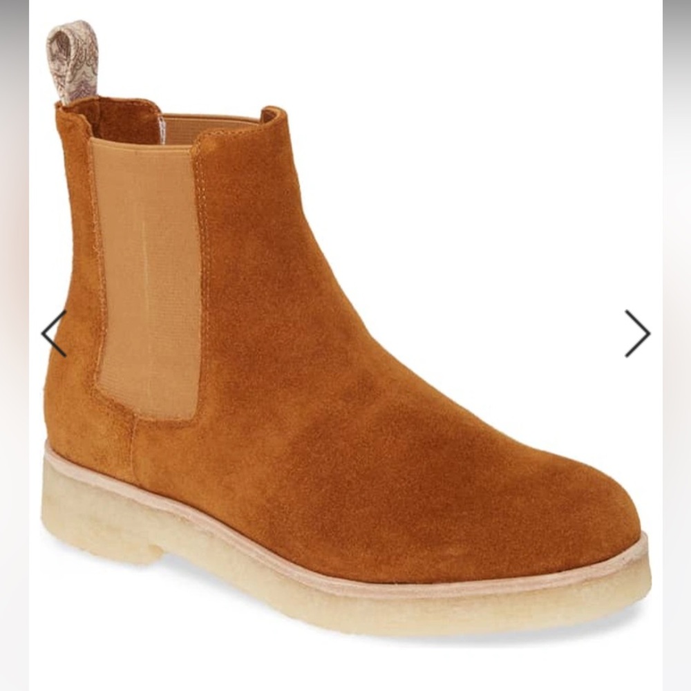 NIB Band of gypsies OPHIR RUST SUEDE CHELSIE BOOTIE